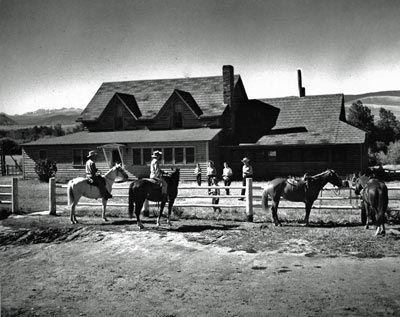The lodge circa 1950.